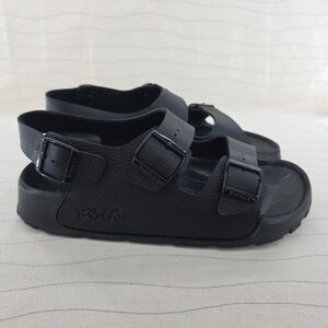 Birki's Unisex Aruba Black Strappy Sandals Shoes Made in Germany Sz 42 EUR Mens